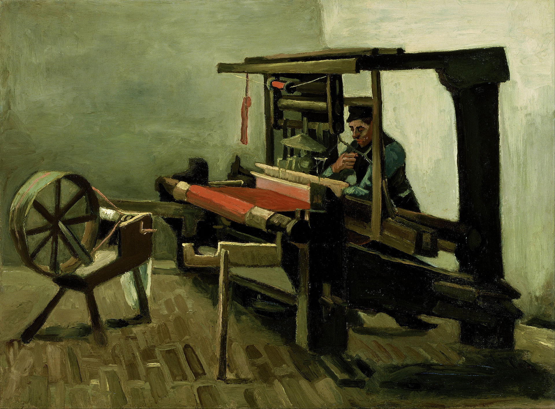 The Weaver by Vincent van Gogh, 1884